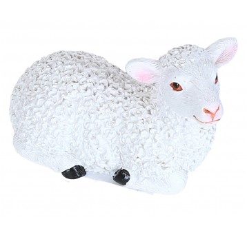 Baranek wielkanocny biały 5cm/6cm