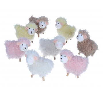 Baranki wielkanocne do dekoracji mix kol.9cm/8cm