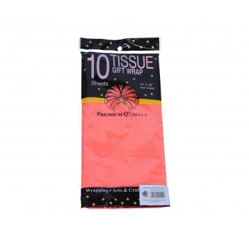 Bibułka koralowa 65cm/50cm op=10szt