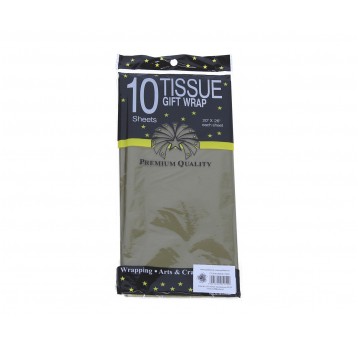 Bibułka oliwkowa 65cm/50cm op=10szt