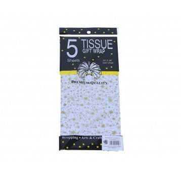 Bibułka w gwiazdki 65cm/50cm op=5szt