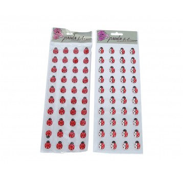 Biedr.biało-czerw. z tw.szt. 20mm 14rz x 5szt mix