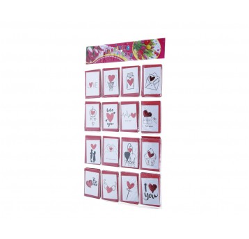 Bileciki ozdobne 11cm/7,5cm op=128 szt.