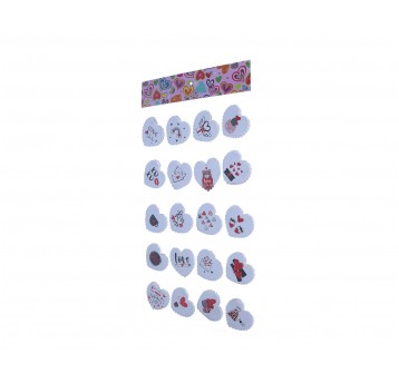 Bileciki ozdobne 7cm/8cm op=96 szt.