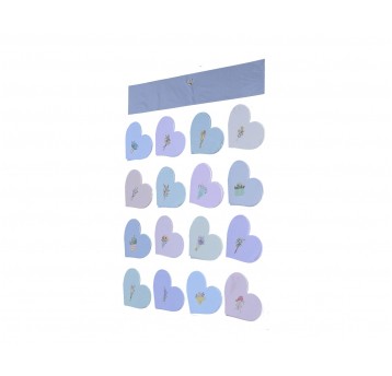 Bileciki ozdobne mix 10cm/9cm op=80cm