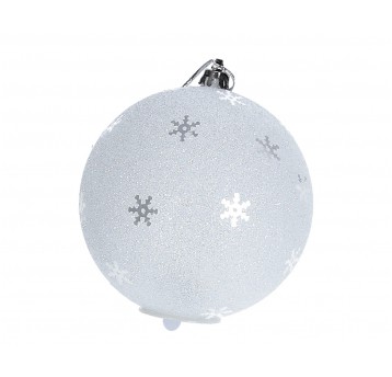 Bombka z ledami śr.10cm