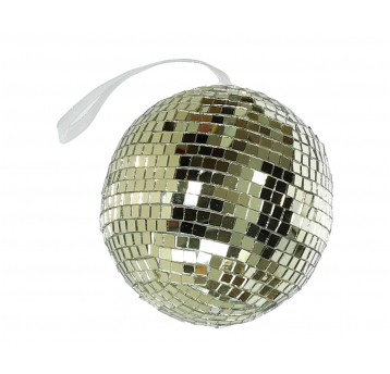 Bombka złota do dekoracji śr 10cm