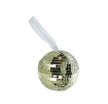 Bombka złota do dekoracji śr 8cm