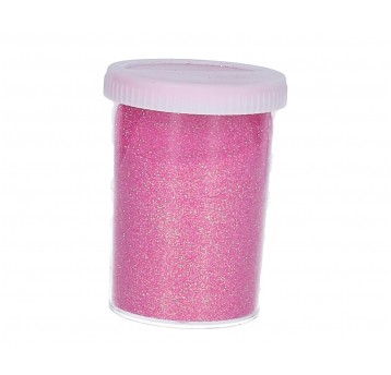 Brokat różowy 100g l 8,5cm