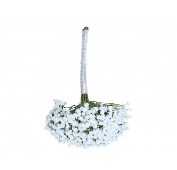 Bukiecik białej gipsówki do kompozycji 36cm