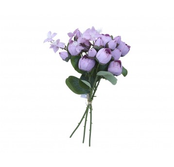 Bukiecik fioletowego pełnika 3 gałązki 43cm