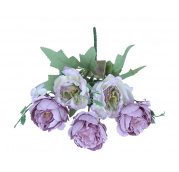 Bukiecik fioletowych kwiatów 30cm