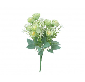 Bukiecik j zielonych kwiatków 32cm