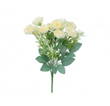 Bukiecik kremowych kwiatków 30cm