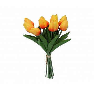 Bukiecik tulipana pomar-czerwony 10szt/ 35cm