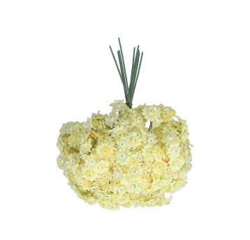 Bukiecik źółtych kwiatów w pęczku 10szt/34cm