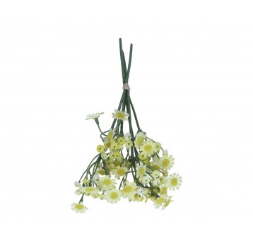 Bukiecik źółych kwiatów do kompozycji 28cm