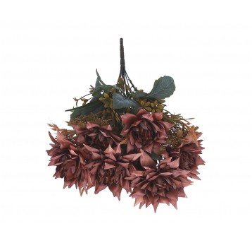 Bukiet brązowych kwiatów 50cm