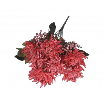 Bukiet czerwonych kwiatów do kompozycji 50cm