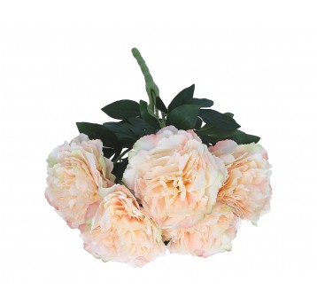 Bukiet j róźowej piwonii 57cm