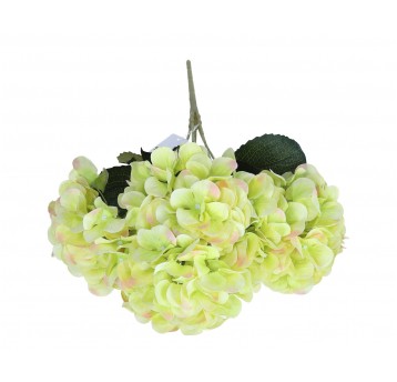 Bukiet j zielonych hortensji 48cm