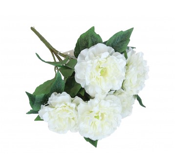 Bukiet kremowych kwiatów 42cm