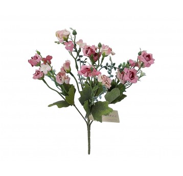 Bukiet kwiatów rózowy 30cm