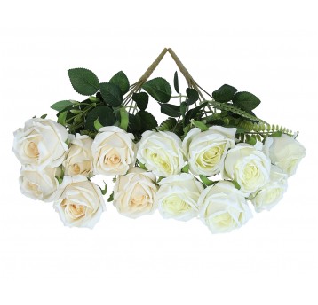 Bukiet róż mix 2kol.43cm