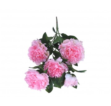 Bukiet roźowej piwonii 69cm