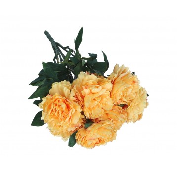 Bukiet źółtej piwonii 60cm