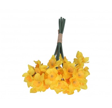 Bukiet żółtych żonkili 32cm