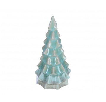 Choinka turkusowa do kompozycji śr 9cm/17cm