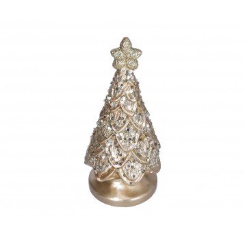 Choinka złota śr 9cm/21cm