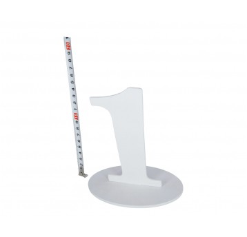 Cyferka drewniana nr.1 d 7cm l 15,5cm