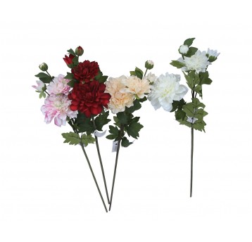 Dalia na łodydze mix 4 kol 76cm