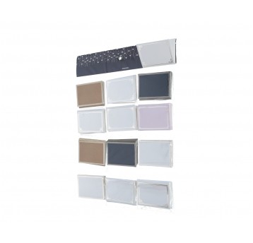 Dekor. papierowe bileciki 7cm/9cm op=120szt