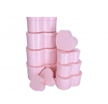 Dekor. pudełka tekturowe s/10 16cm/34cm/30cm