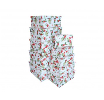 Dekor, pudełka tekturowe s/10 16cm/37cm/29cm