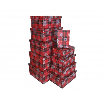 Dekor, pudełka tekturowe s/10 16cm/37cm/29cm