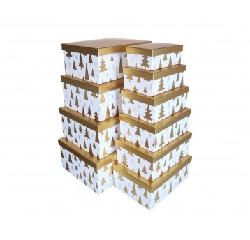 Dekor, pudełka tekturowe s/10 16cm/37cm/29cm