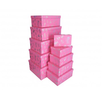 Dekor, pudełka tekturowe s/10 16cm/37cm/29cm