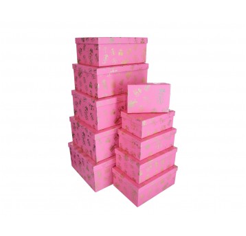 Dekor, pudełka tekturowe s/10 16cm/37cm/29cm