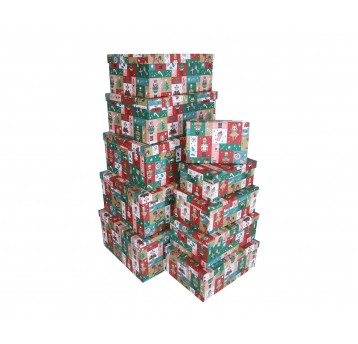 Dekor, pudełka tekturowe s/10 16cm/37cm/29cm