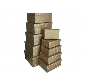 Dekor, pudełka tekturowe s/10 16cm/37cm/29cm