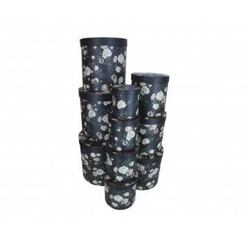 Dekor.pudełka tekturowe s/10 śr 32cm/32cm