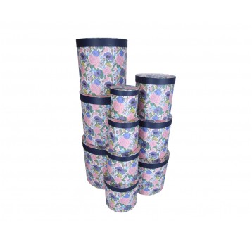 Dekor, pudełka tekturowe s/10 śr 32cm/32cm