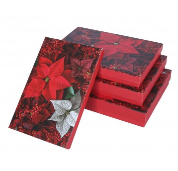 Dekor, pudełka tekturowe s/3 6,5cm /39cm/27cm