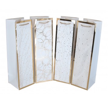 Dekor. torebki na alkohol mix 38xm/11cm/11cm