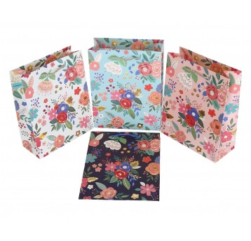 Dekor. torebki papierowe 23cm/18cm/8cm