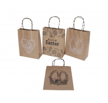 Dekor. torebki papierowe mix 23cm/18cm/8cm